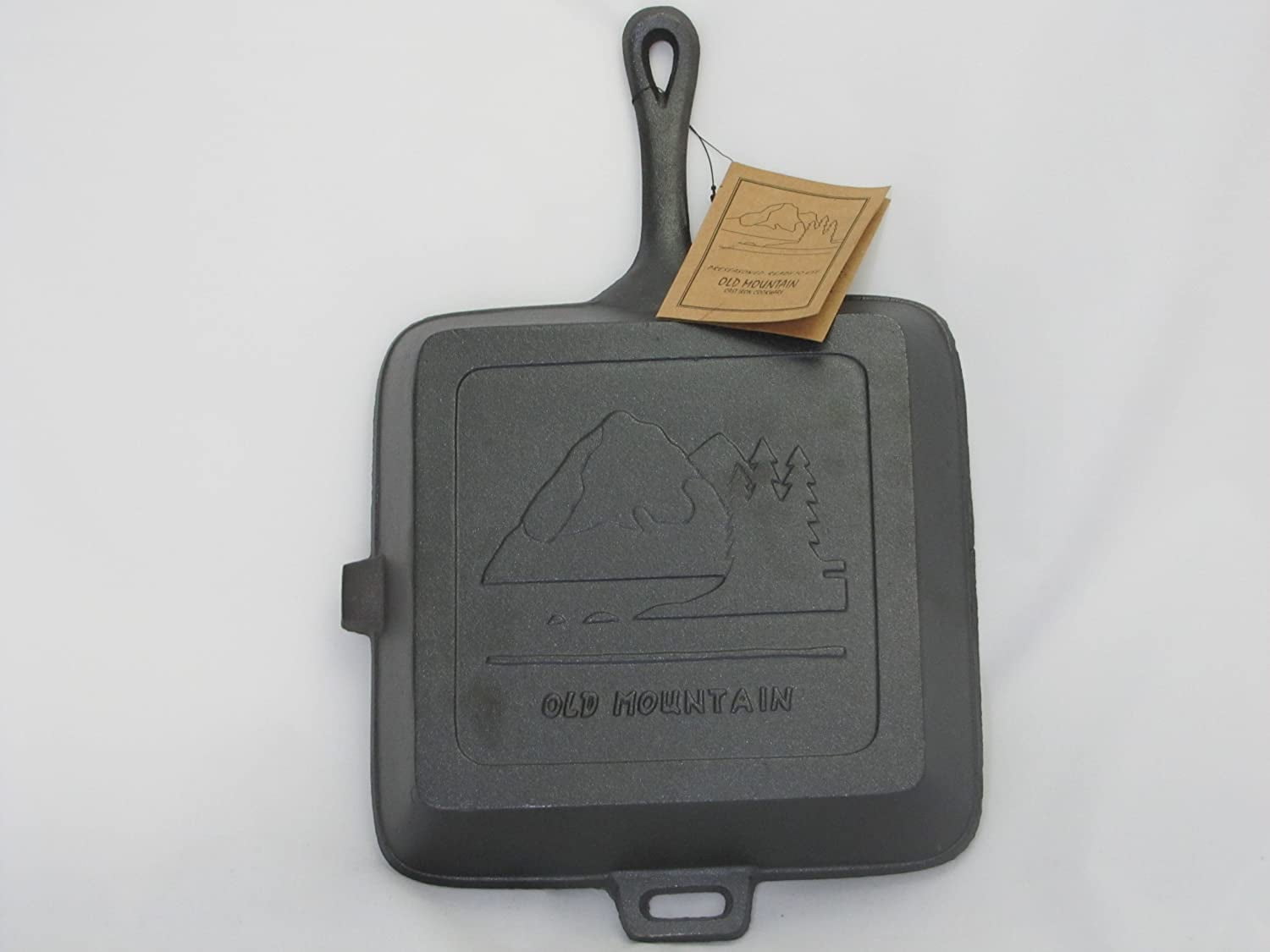 Old Mountain Cast Iron 5 Inch Pre-Seasoned Square Skillet