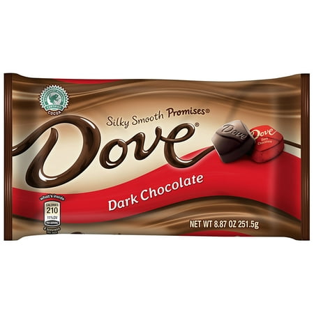 UPC 040000498582 product image for DOVE PROMISES Dark Chocolate Candy, 8.87-Ounce Bag | upcitemdb.com