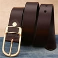thumbnail image 7 of JYYYBF Men Classic Vintage Leather Dress Belts,Mens Everyday Casual Belt with Pin Buckle, 7 of 7