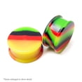 thumbnail image 3 of 4-Piece Solid Silicone Rasta Ear Plug and Taper Kit - 12 Sizes Available, 3 of 4