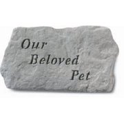 Our Beloved Pet Memorial Pet Stone