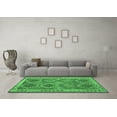thumbnail image 3 of Ahgly Company Indoor Rectangle Oriental Emerald Green Traditional Area Rugs, 3' x 5', 3 of 4