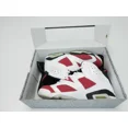 thumbnail image 2 of 2014 A i r-Jor-dan 6 Retro Carmine Red White Basketball Shoes OG Size 10.5, 2 of 6