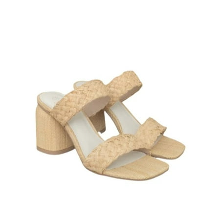 

Womens Shoes Style No. Kayla - Raffia Sandal Heel