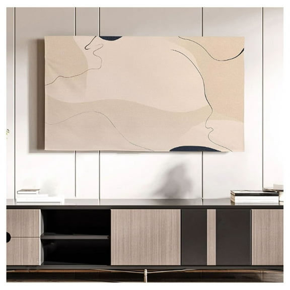 TV Cover Dust Cover, Moisture-Proof 19-70 Inches Indoor Universal All-Inclusive Elastic TV Screen Protector for Flatscreen Television