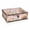 Butterfly Pattern, variant on Lavender Pattern Wooden and PU Leather Decorative Keepsake Storage Box