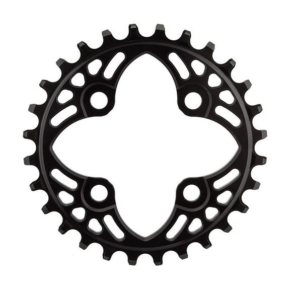 Absolute Black 104/64 BCD N/W Chainring Absoluteblack 64mm 28t 4b Bk
