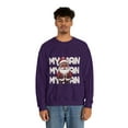 thumbnail image 4 of My Man Santa Unisex Heavy Blend™ Crewneck Sweatshirt, 4 of 7