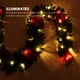 thumbnail image 5 of Guirnalda Decorada Preiluminada De Navidad De 2,7 M Con Luces Led Iluminadas, Adorno, Fiesta De Navidad, Decoración Del Hogar Eigraketly HA025426-02, 5 of 5
