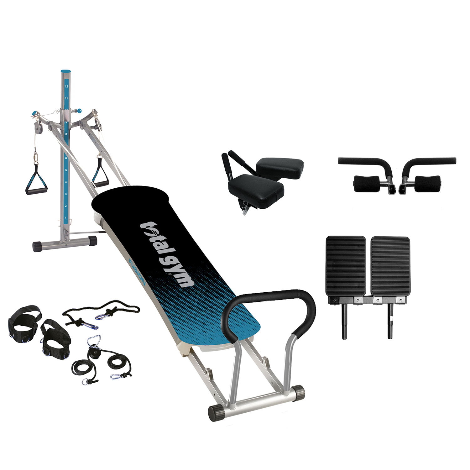 Total Gym Reviews: Fitness Fusion Full Body Workout Home Fitness Exercise Machine