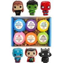 Bath Bombs for Kids with Surprise Inside Amazing Superhero Toys Handmade in USA Natural and Safe by Relaxcation