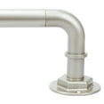thumbnail image 1 of Byondeth Barras De Cortina Para Ventanas De 16 A 144 Pulgadas, Envoltura Opaca Ajustable Alrededor De 1 Pulgada De Diámetro, Barra De Cortina De Níquel Cepillado, 1 of 1