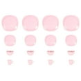 thumbnail image 5 of Stoneware Square 16pc Dinnerware Set, Matte Rose, 5 of 5
