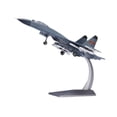 thumbnail image 3 of Adorno de mesa con modelo de avión de chino J11 a escala 1:72 con soporte de exhibición para colección de aviones, 3 of 9