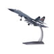thumbnail image 3 of Adorno de mesa con modelo de avión de chino J11 a escala 1:72 con soporte de exhibición para colección de aviones, 3 of 9