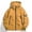 Yellow, variant on Yuhangmm Women's Casual Jacket for Everyday Wear - Loose Hooded Windbreaker Style Coat for Spring and Autumn Versatile Solid Color Outerwear for Casual Yellow L