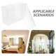 thumbnail image 3 of YSNOOWE Soporte De Higiénico Plástico Transparente Para Montar En Pared Compatible Con Varios, 3 of 7
