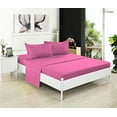 thumbnail image 6 of Twin Extra Long Fitted Sheet Only - Soft & Comfy 100% Cotton- By Crescent Bedding (Twin XL, Pink), 6 of 6