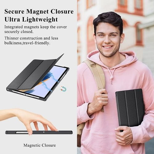 SuperShield Folio Case for Samsung Galaxy Tab S10 Lite/ S10 FE/ S9