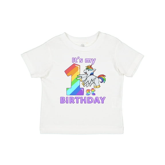 Inktastic It's My 1st Birthday Unicorn Boys or Girls Baby T-Shirt