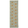 thumbnail image 5 of SAFAVIEH Chelsea Alondra Geometric Borders Wool Area Rug, Ivory/Blue, 7'9" x 9'9", 5 of 10