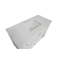 thumbnail image 6 of Lakeshore 48" Bathroom Vanity with White Cabinet and Engineered White Top, 6 of 6