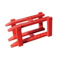 thumbnail image 4 of arctrm 1/64 Scale Vehicle Display Stand Miniature Parking Lot Sand Table Realistic Simulation Micro Landscape Garage Display Diorama 2 Layer Red, 4 of 9