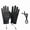 Black, variant on USB Rechargeable Heated Gloves for Winter, Thermal Outdoor Sports Gloves with Touchscreen, Waterproof Anti-Slip Skiing and Riding Gloves, Electric Warming Gloves for Cold Weather Black