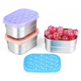 thumbnail image 1 of Recipientes para aperitivos Tanjiae Kids Snack Pro de acero inoxidable, 230 ml, 1 of 9