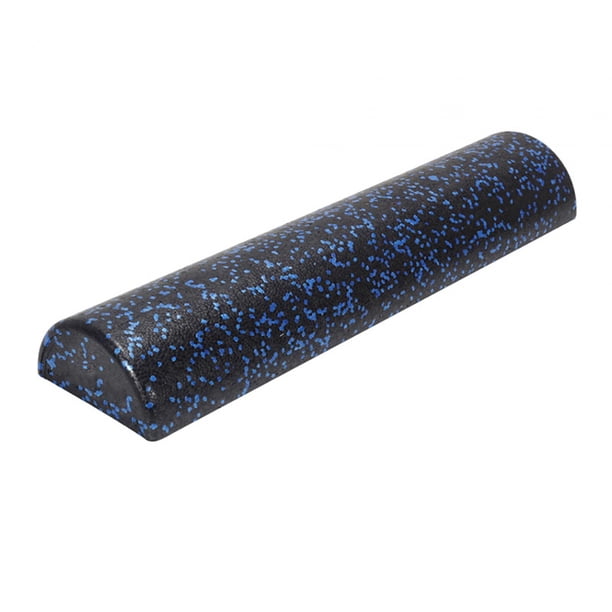 Demi-rouleau En Mousse Haute Densité – 45x15x7,5 Cm – Antidérapant – Pour étirements Et Récupération – Fitness