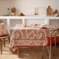 thumbnail image 2 of Mantel ISAENNE Designer French Red Linen 160x280cm, 2 of 8