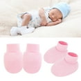 thumbnail image 2 of 1 Set Infant Cotton Mittens Anti Scratch Hand Covers Soft & Breathable Gloves & Socks for 0-6 Months Boys Girls, 2 of 8