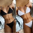 thumbnail image 3 of Maillot de Bain Blanc Femme Bikini Diamant, 3 of 3