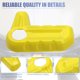 thumbnail image 5 of Cubierta de la manija del interruptor de extracción del techo rígido para Jeep Wrangler JL JLU 2018-2023 para la decoración del pestillo del panel Freedom Accesorios interiores 6 piezas amarillo, 5 of 7