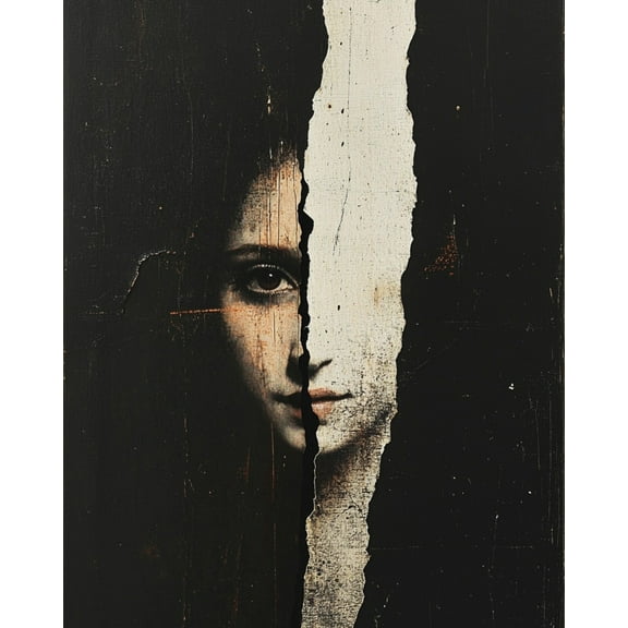 Paint by Numbers for Adults Kids Beginner Face of the Rift DIY Acrylic Painting by Numbers Kits with Brushes Acrylic Pigment Home Decoration Gifts 16 x 20 inch