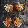 thumbnail image 4 of De Kulture Works Wool Felt Chindi Bauble, Set of 4 Eco Friendly Needle Felted Stuffed Halloween Ornament, 5x5 DH inches, 4 of 6