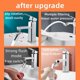thumbnail image 4 of Faucet Extender, 720 Degree Swivel Sink Faucet Aerator, Water Saving Faucet Sprayer Attachment for Kitchen and Bathroom (Two Water Modes), 4 of 5