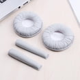 thumbnail image 1 of Audífonos 1 par de almohadillas para los oídos con almohadillas para la cabeza para Sennheiser PX100 PX200 (gris), 1 of 8