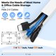 thumbnail image 2 of Kit Cord Hider ZhiYo para TV de pared de 320 cm, color blanco, 2 of 7