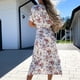 thumbnail image 4 of Vestido sin mangas del vendaje de la impresión floral del jersey ocasional del verano de las mujeres de la moda Fridja  hjkh3777, 4 of 9