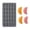Gray, variant on 24-Cavity Citrus Orange Segment Silicone Mold, Fruit Shaped Baking Tool for Chocolate Jelly Candy Cake Decoration and Resin Crafts, Easy Release