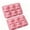Pink, variant on Mini Highland Cow Ice Cube Mold, 2pcs Cattle Silicone Ice Cube Trays for Whiskey Cocktails Beer Coffee & Drinks Party, 6 Cavity