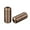 Brown, variant on Uxcell 8 x 18mm Aluminum No Tie Turnbuckle Glossy Shoelace Buckle Green 6 Pack