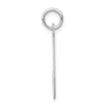 thumbnail image 2 of 925 Sterling Silver Dainty Letter J Initiale Nom Monogramme Collier Pendentif Pendentif, 2 of 8