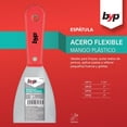 thumbnail image 3 of 6pz Espatula Acero Flexible Mango Plastico 3'' rojo 8.5x1.7x20, 3 of 3