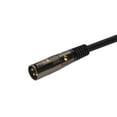 thumbnail image 3 of Monoprice XLR Male to XLR Female Cable [Microphone & Interconnect] - 1.5 Feet | Gold Plated, 16AWG - Premier Series, 3 of 5