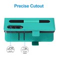 thumbnail image 4 of Allytech for Galaxy Z Fold 3 Cover for Samsung Galaxy Z Fold 3 5G(2021), Genuine Leather Magnetic Flip Stand Wallet Card Slots Case wtih S Pen Holder Pocket Cover for Galaxy Z Fold 3 2021, Green, 4 of 8