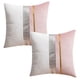 thumbnail image 1 of Funda de almohada con costuras de terciopelo, funda de almohada para sofá, almohada para cintura, funda de cojín simple a la moda, 2 uds., 1 of 5