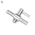 thumbnail image 6 of SPRING PARK 1 Pc 1-5 Way Stainless Steel Aquarium Air Flow Distributor Lever Control Valve, 6 of 7