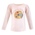 thumbnail image 3 of Hudson Baby Infant and Toddler Girl Long Sleeve T-Shirts, Creativity, 6-12 Months, 3 of 7
